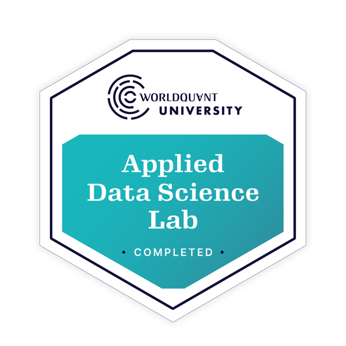 WorldQuant Badge